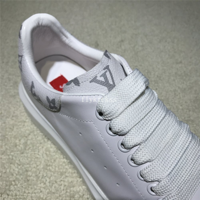 LVS X Supreme White Sport Sneaker